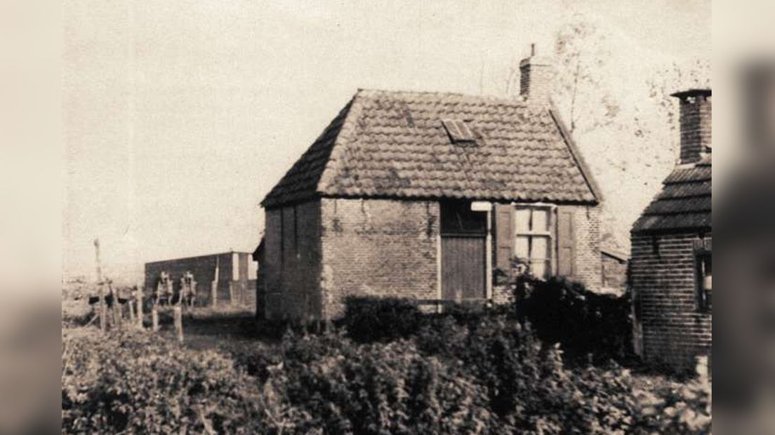 Het schooltje van Tweeloo (Rechten: Stichting Historie van Ruinerwold)