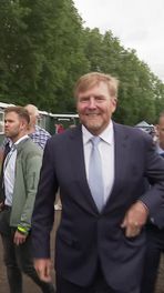 Koning op de camping