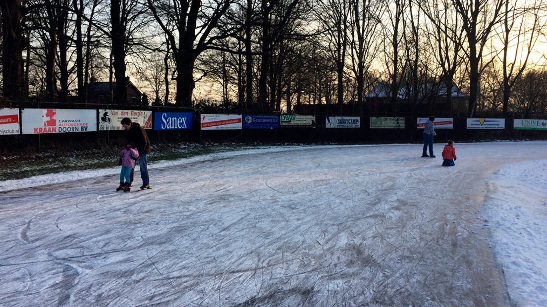 Op de IJsbaan in Doorn was het sowieso veilig schaatsen.