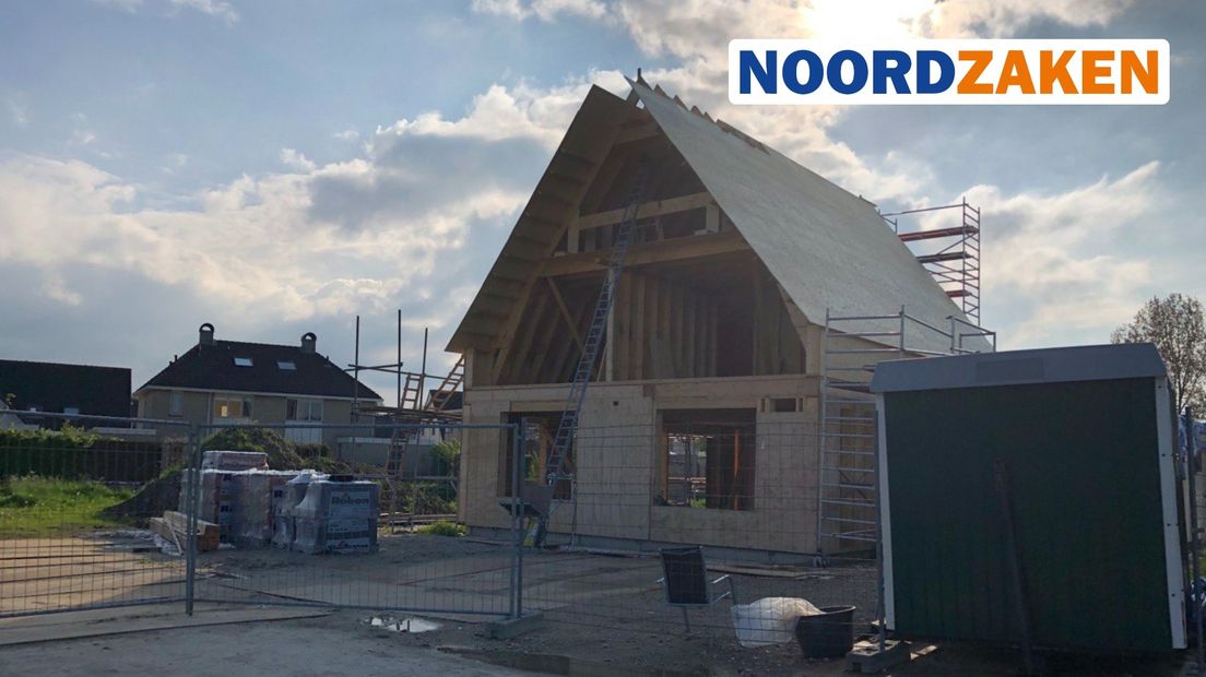 Een nieuwbouwwoning in Ten Boer