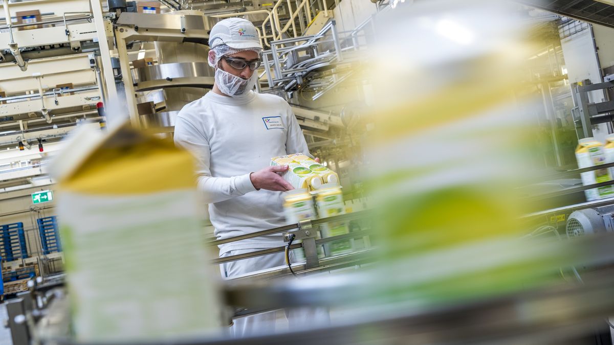 Personeel FrieslandCampina Leeuwarden staakt, vakbonden willen hogere lonen