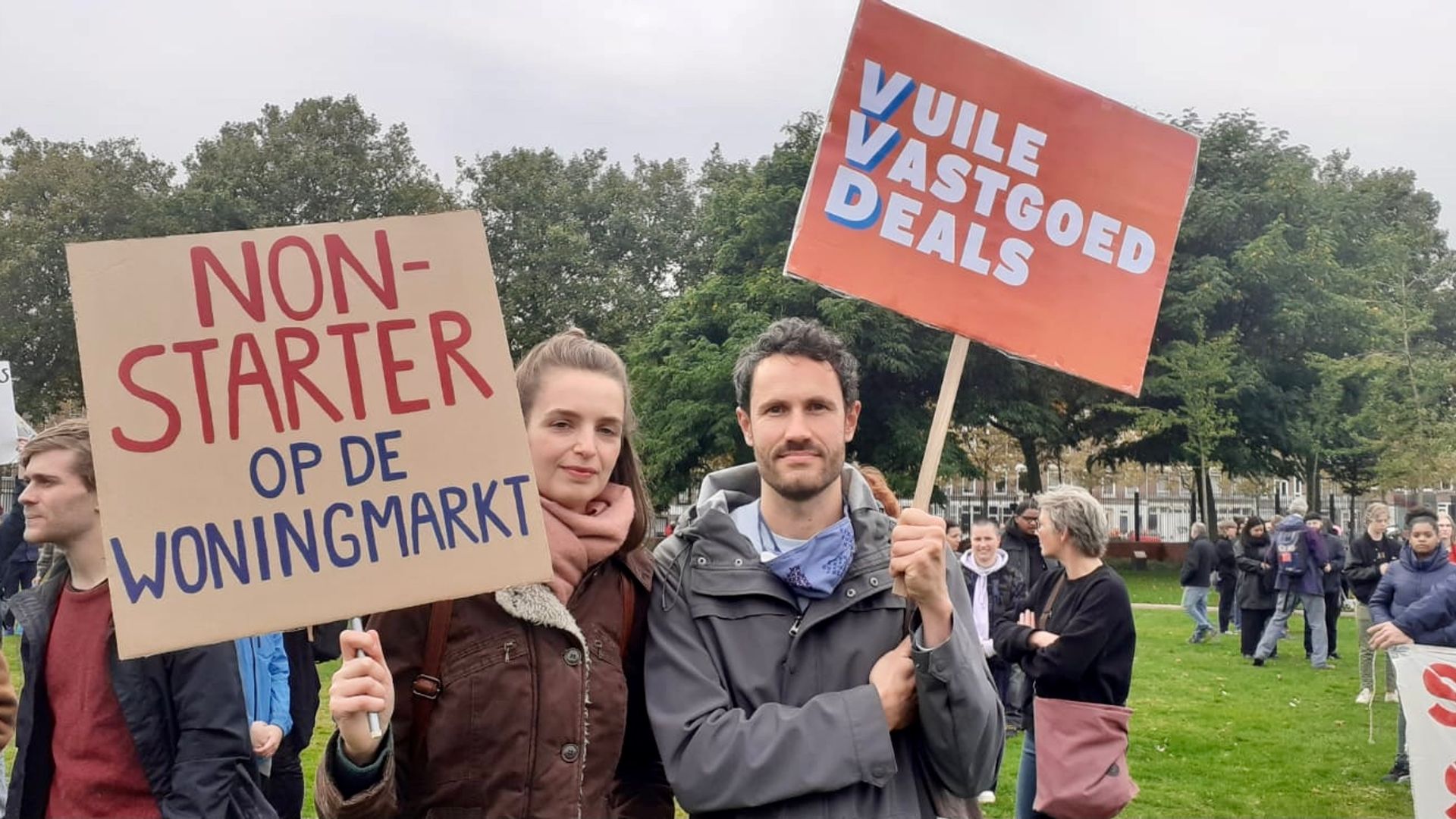 Dit Zijn De Mensen Die Zondag Demonstreerden Tijdens Het Woonprotest ...