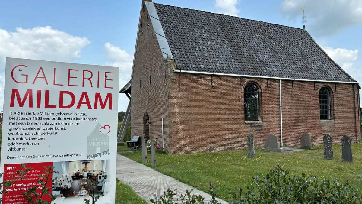 Beheerders gevraagd voor kerkje Mildam, anders vervalt dat en verdwijnt ook kunstgalerie