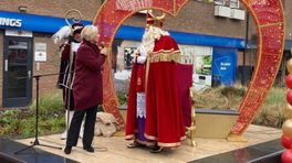 Sinterklaas welkom geheten in Hoevelaken door Wethouder Mariëlle Broekman van de Pers