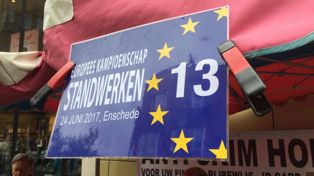 25 standwerkers strijden in Enschede om Europese titel
