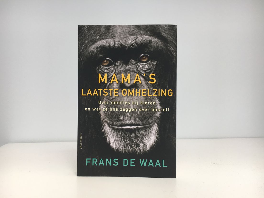 Boekomslag Mama's laatste omhelzing Frans de Waal
