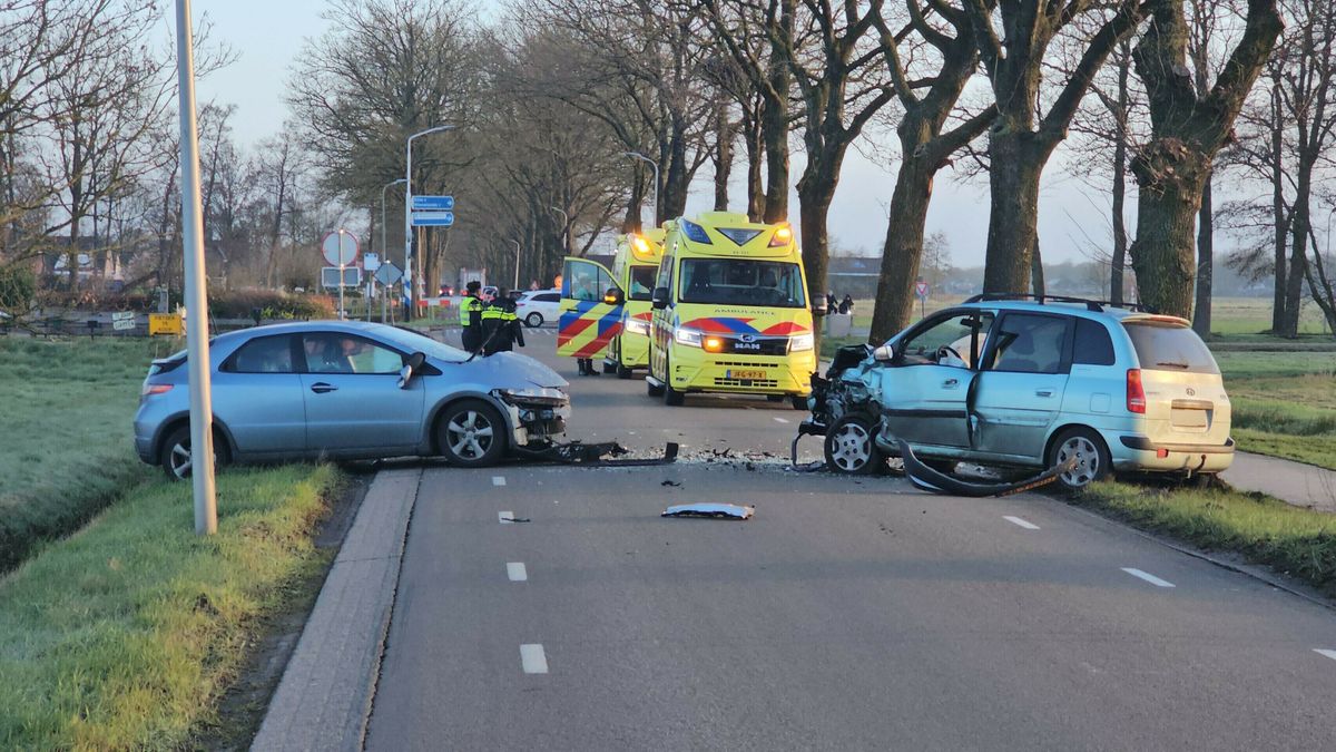 Gewonden bij botsing in Hollandscheveld