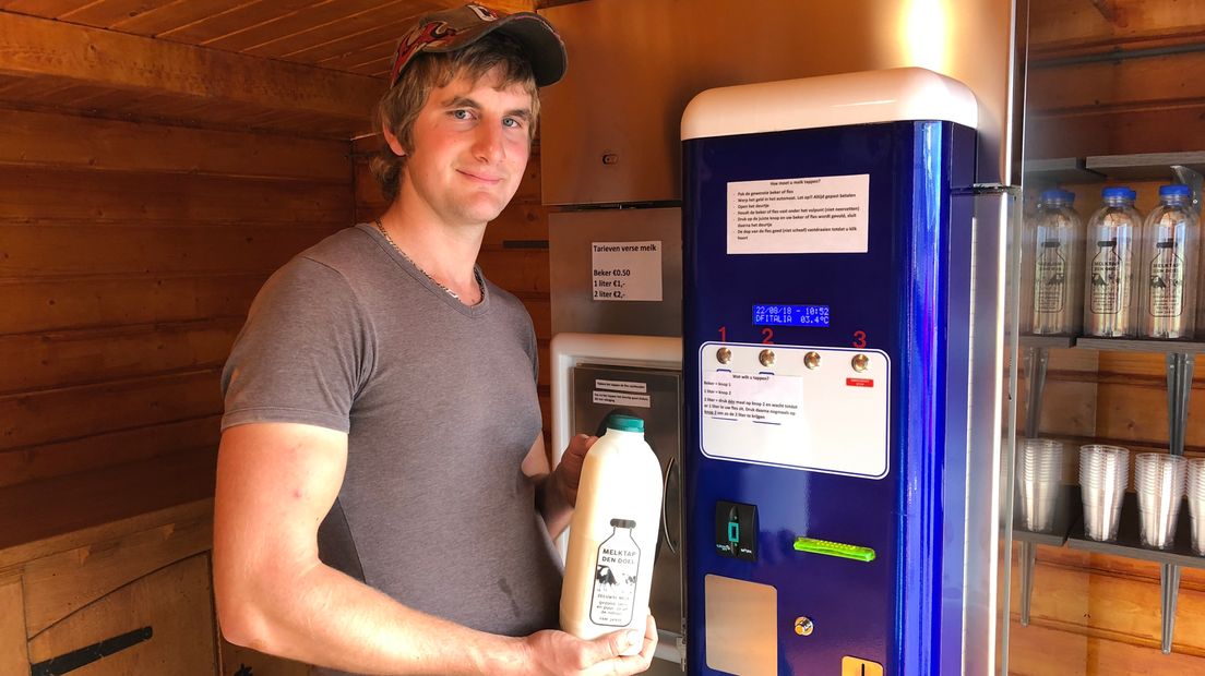 Boer Janse leert je met een tap hoe het ook al weer zit met melk
