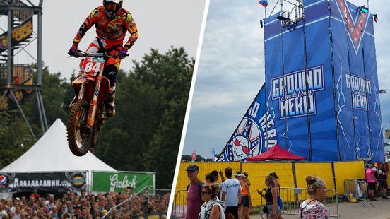 Metershoge sprongen en ongelukken: stunts horen bij de Zwarte Cross Home
