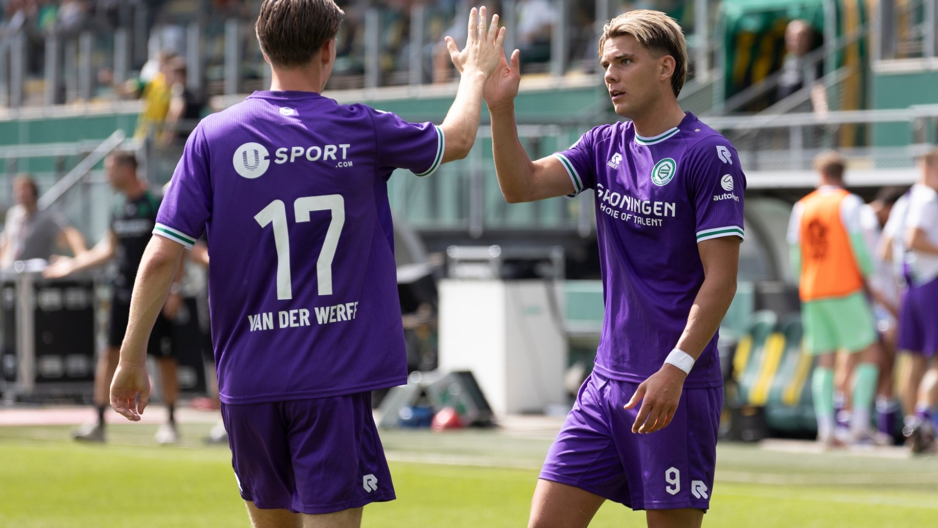 FC Groningen als medekoploper naar Eindhoven: 'Het geeft een heerlijk gevoel'