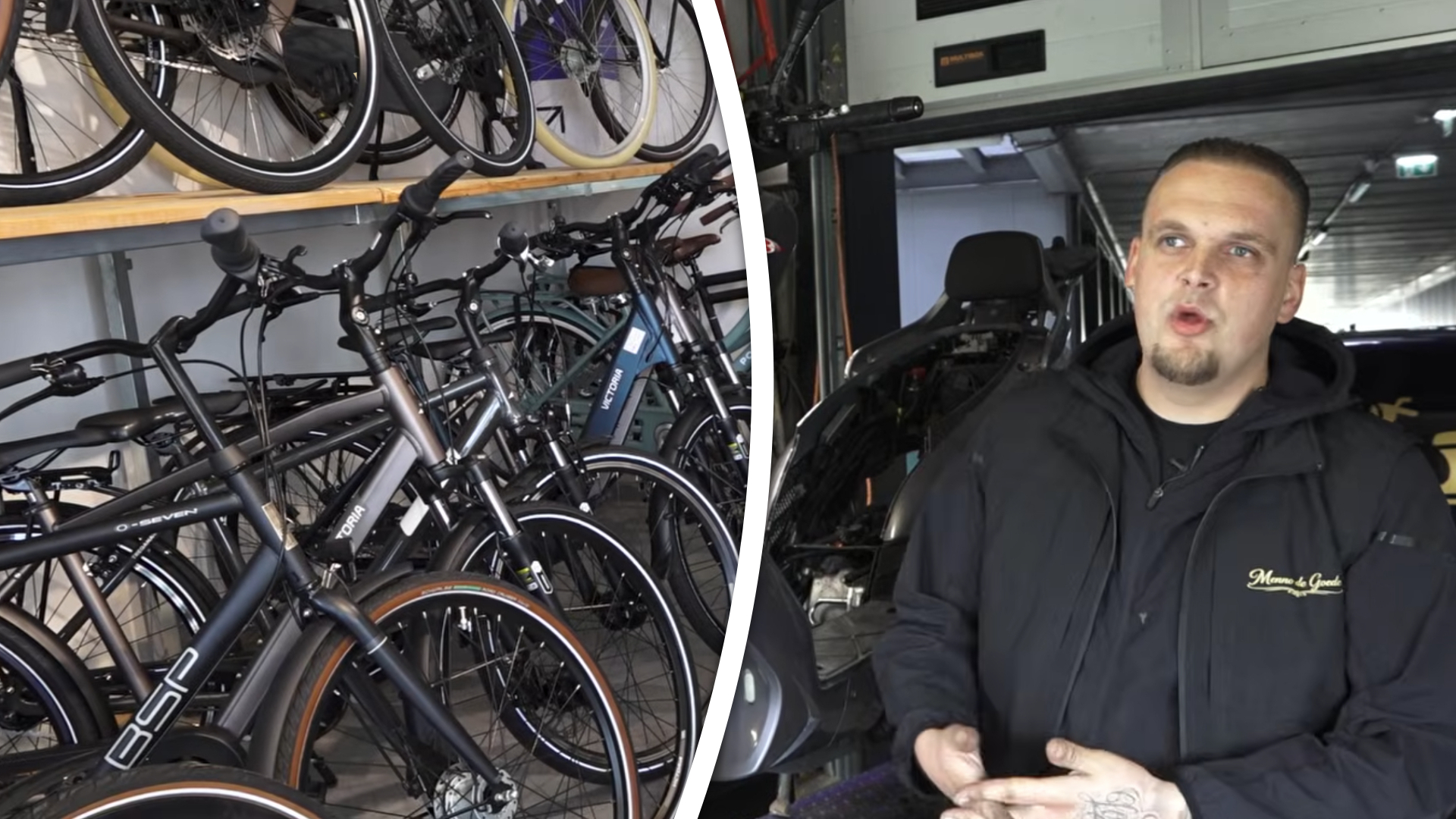 Topdrukte bij fietsenwinkels in de regio van de Papendrechtse brug.