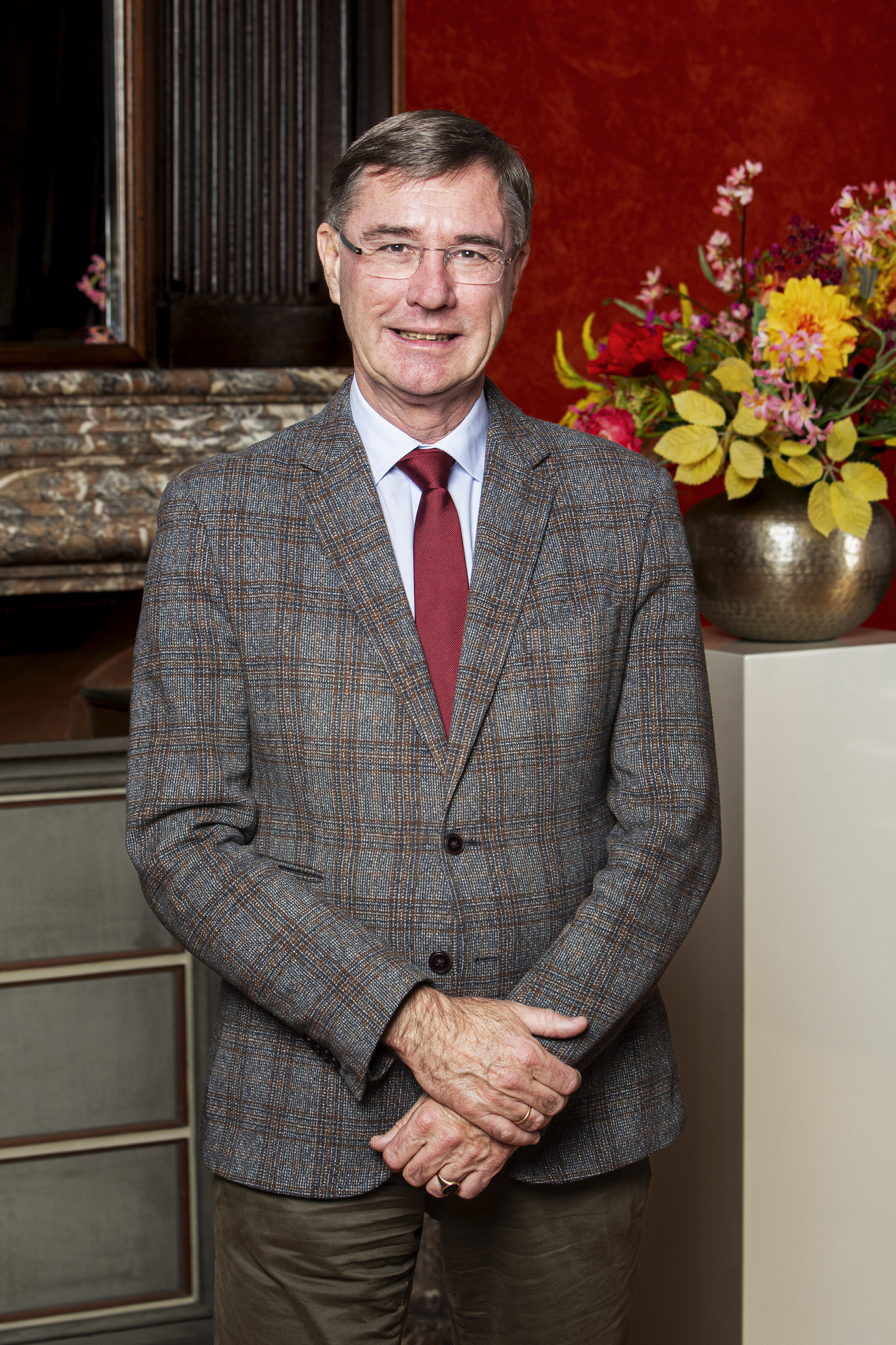 Burgemeester Leo Pieter Stoel van De Fryske Marren