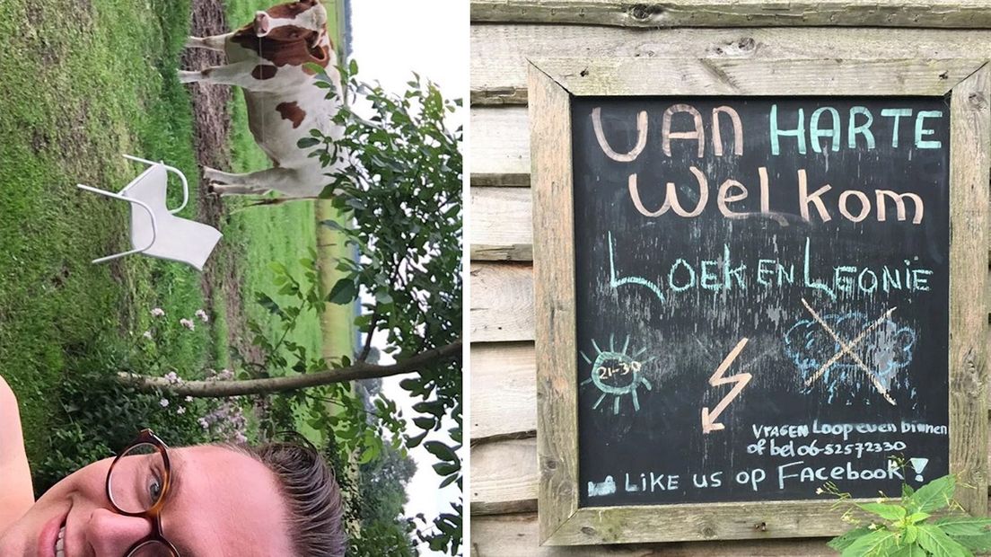 De vakantiegangers komen aan in Overijssel