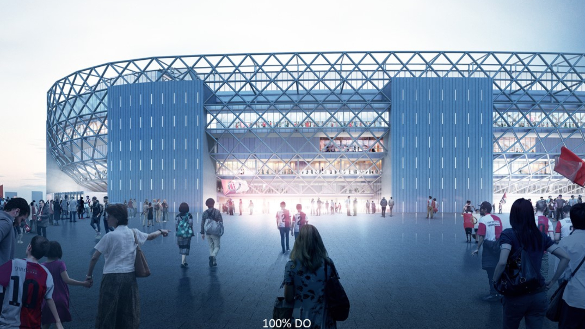 Artist Impression Feyenoord City