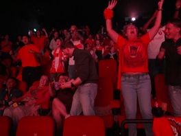 Pathé Schouwburgplein gaat los na 1-0 van Virgil van Dijk