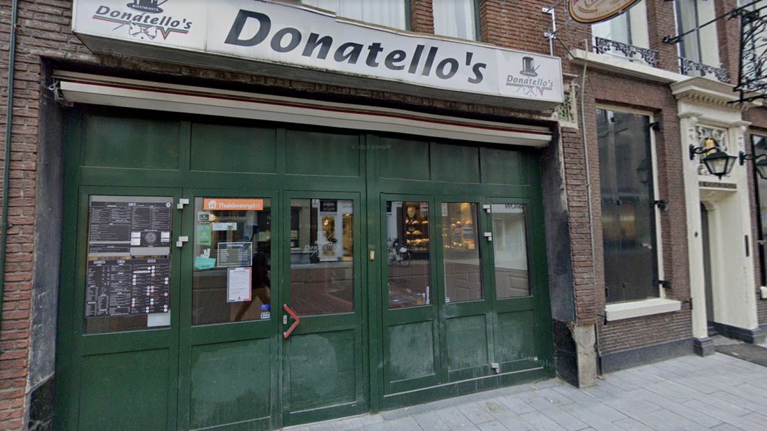Donatello's zit al sinds 1982 in de Haarlemmerstraat