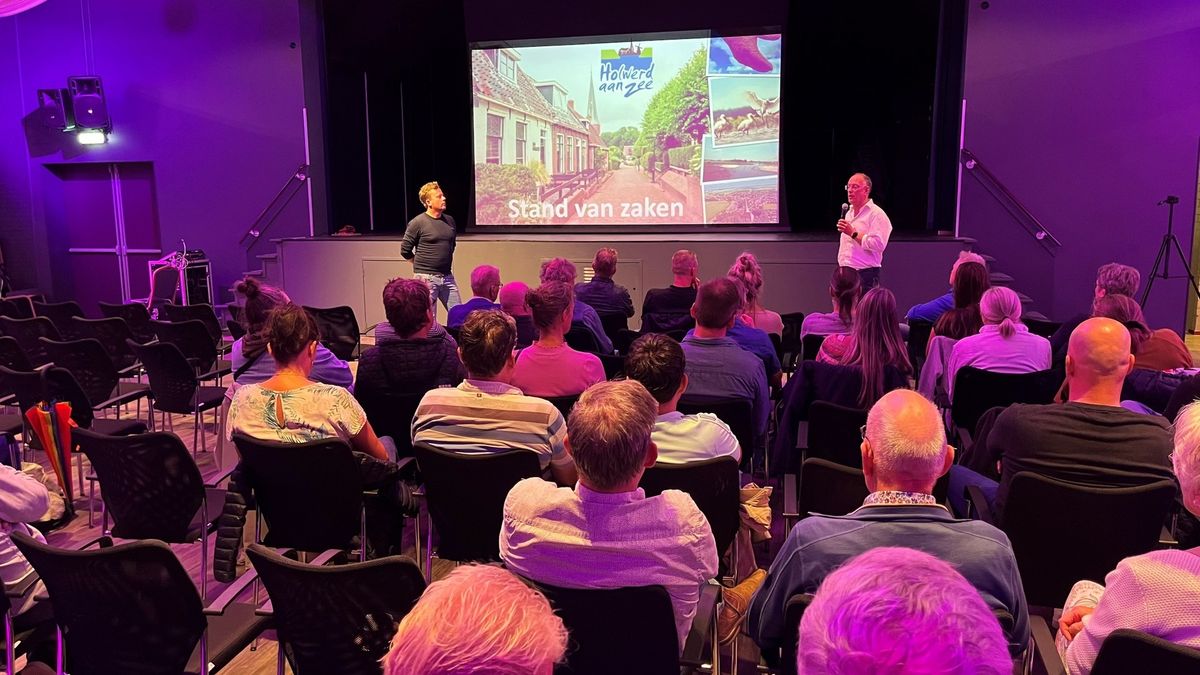 Initiatiefnemers geloven nog in Holwerd aan Zee en doen kritiek af als 'beeldvorming'