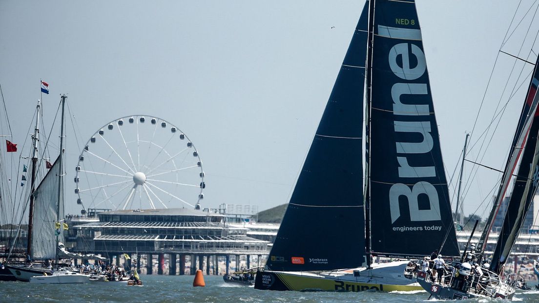 Team Brunel in Scheveningen in 2018.