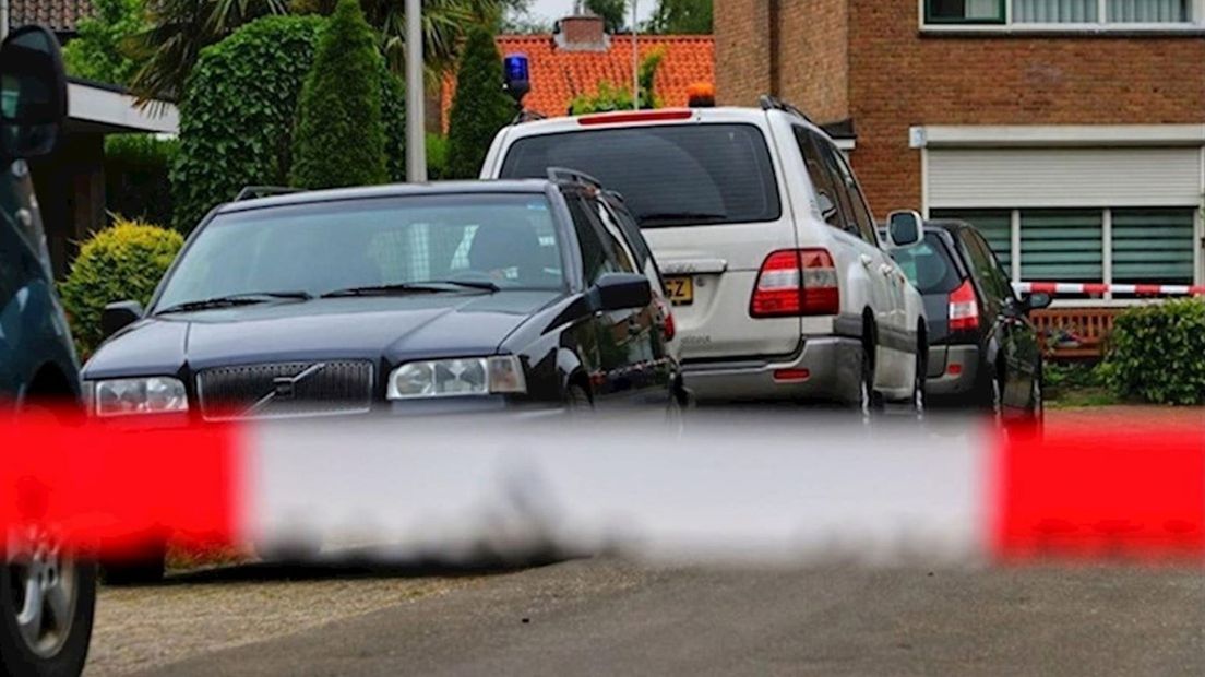 De woning van de vrouw aan de Jan Vermeerstraat in Haaksbergen.