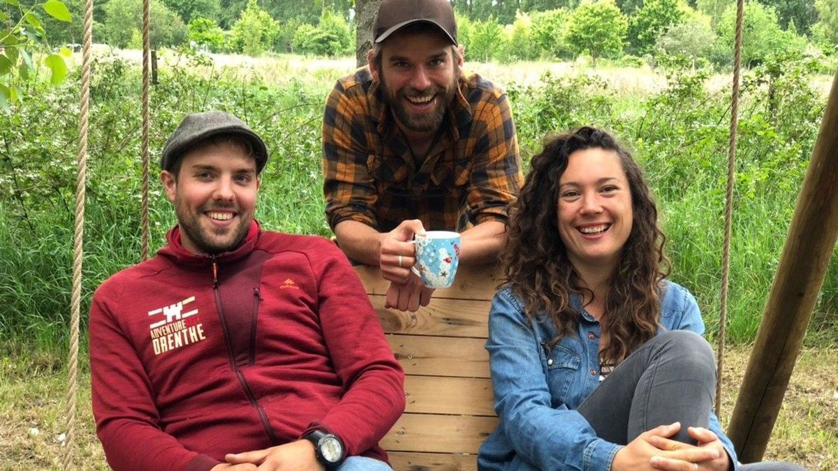 Werkloze zzp'ers druk met opbouw eigen camping