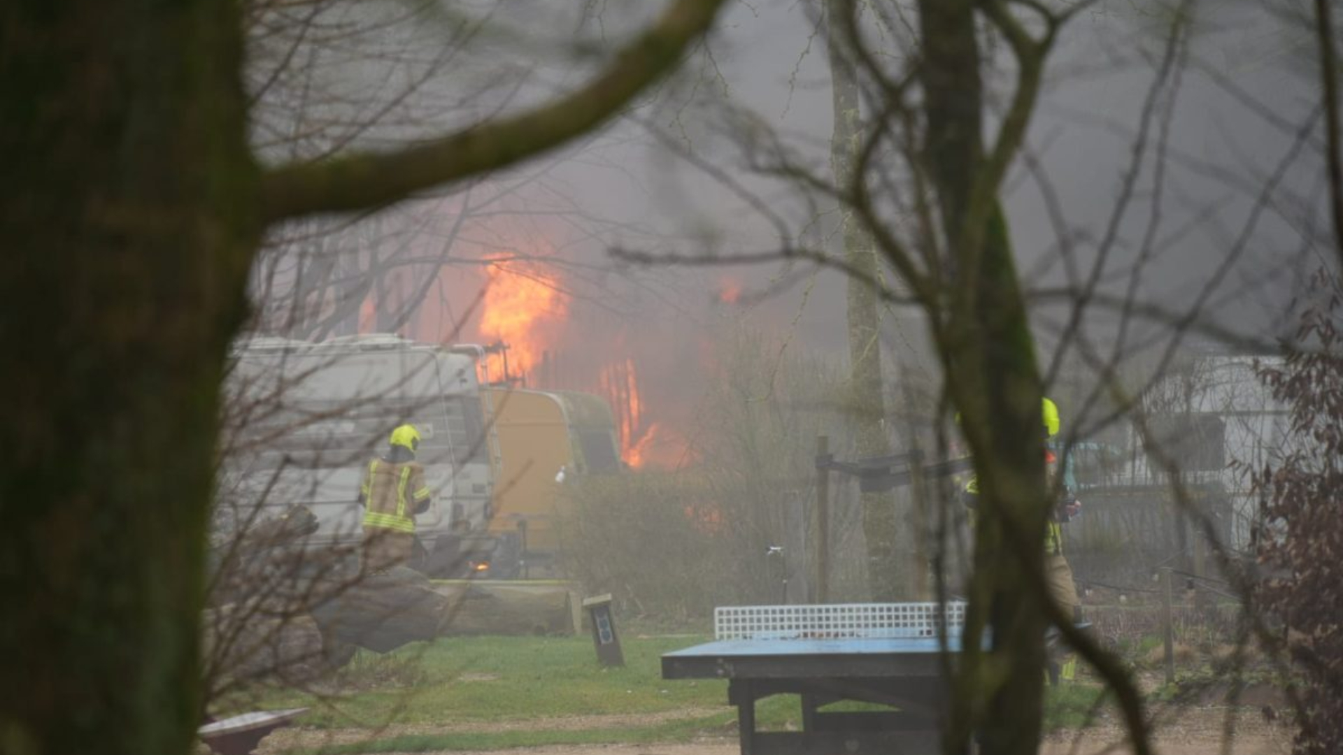 Brand op camping De Lievelinge