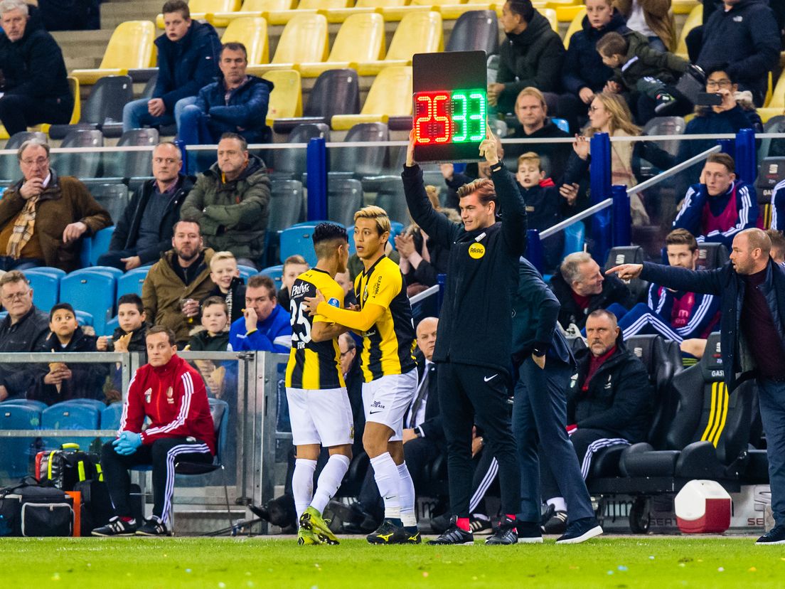 Een eerdere wedstrijd van Vitesse