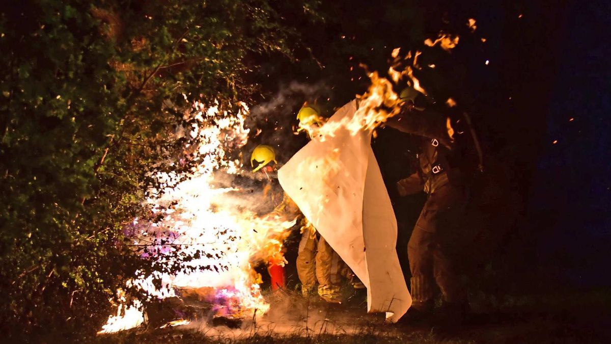 Opnieuw vaten in brand gestoken in bos bij Kelpen-Oler