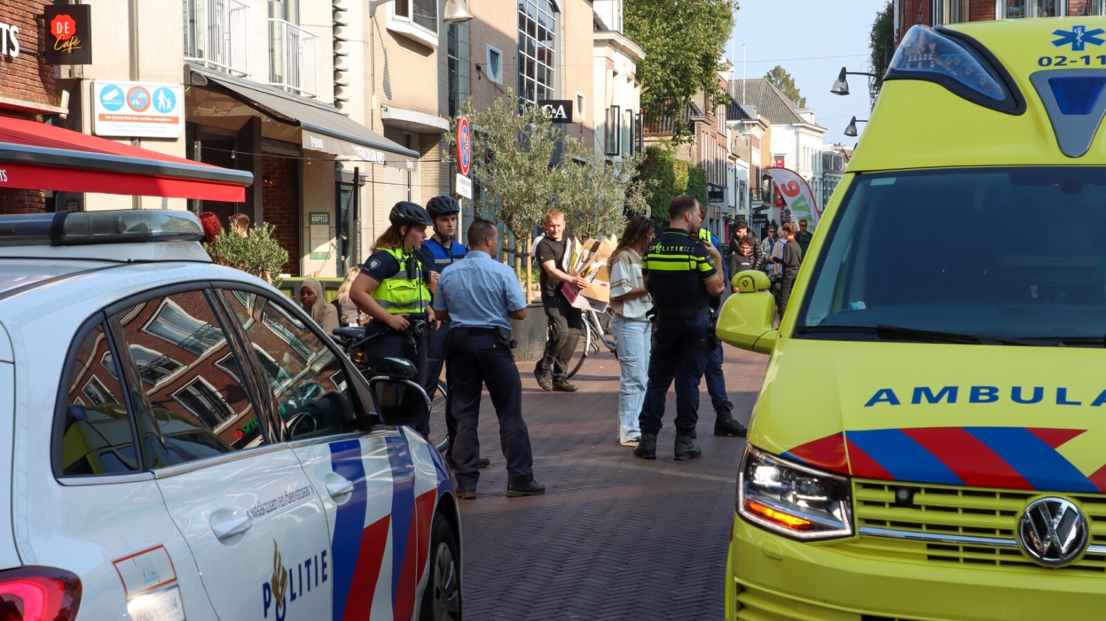 Wurkstraffen foar geweldplegers op Ruterskertier | Bedriuwsbus skept fatbiker