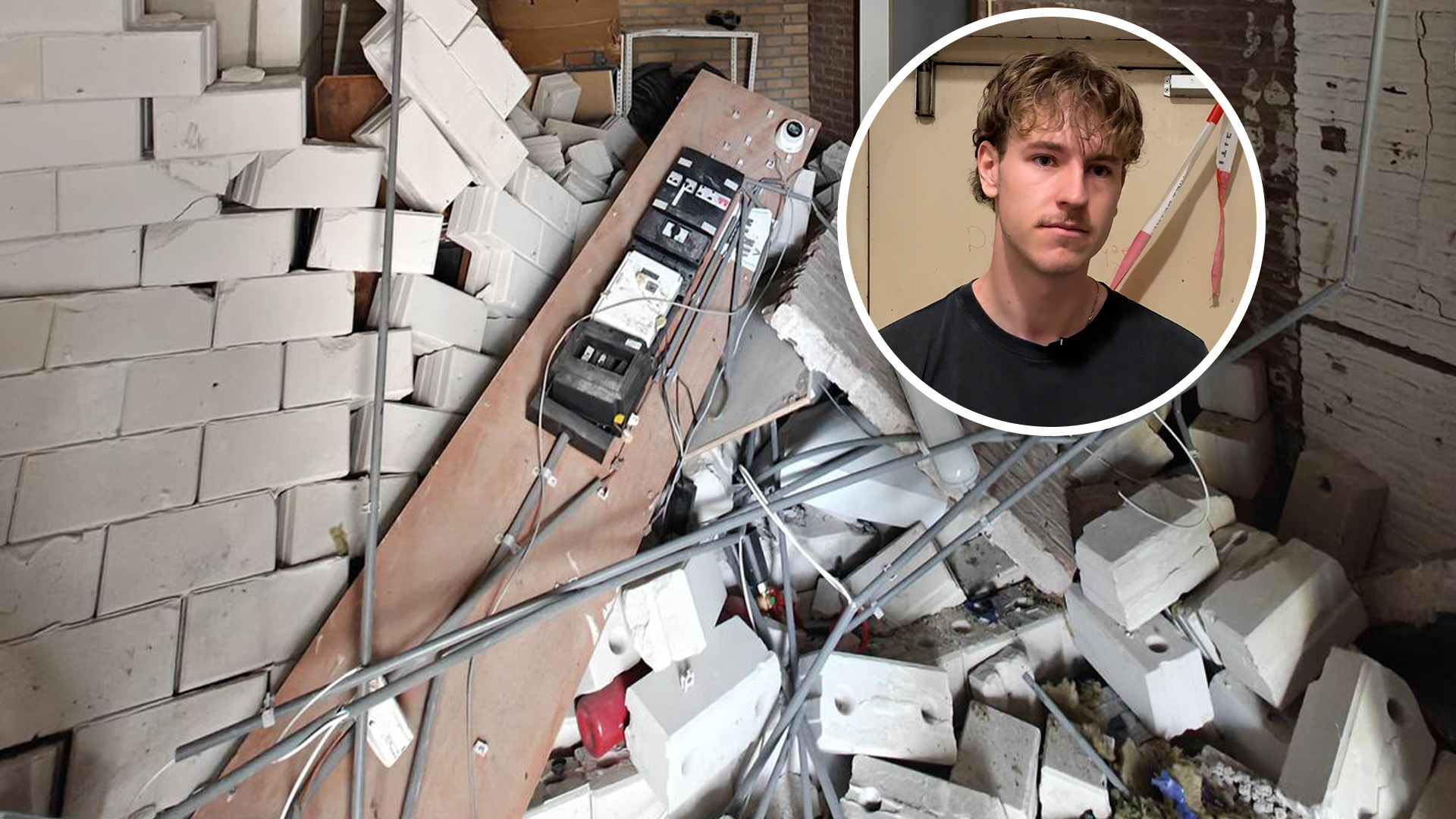 Berging van Tom verwoest door plofkraak: 'Alles ligt in puin'