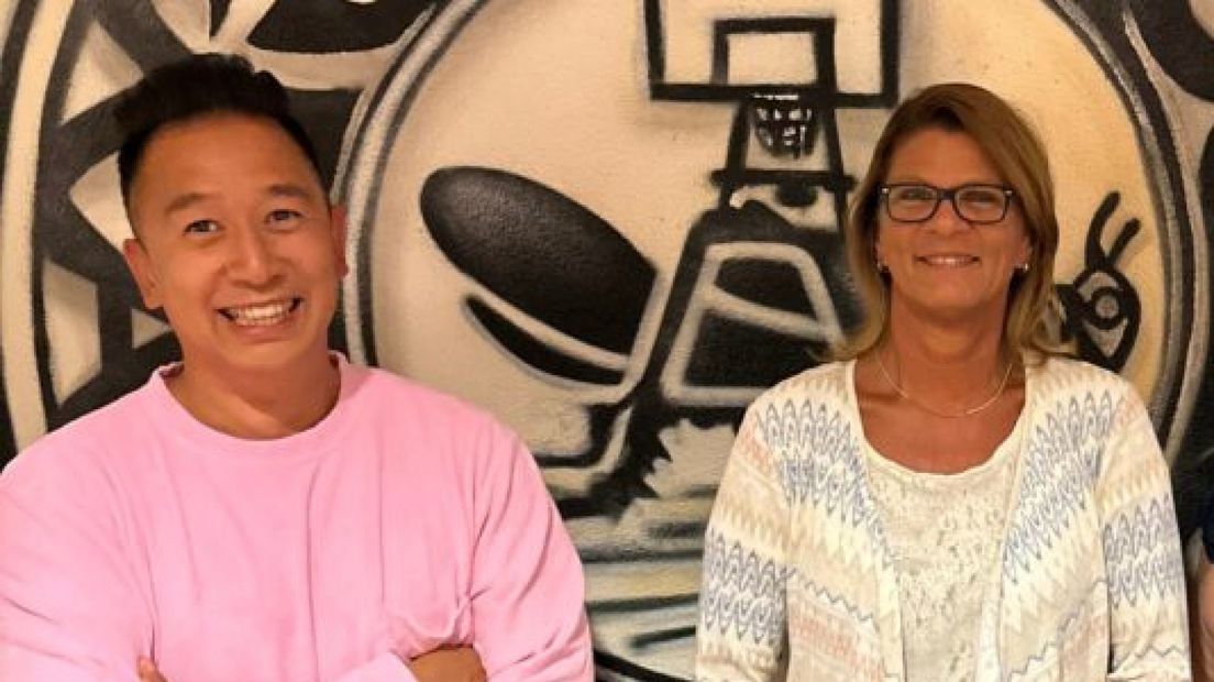 Alex Gouw (l) en Renate Sluijs (r)