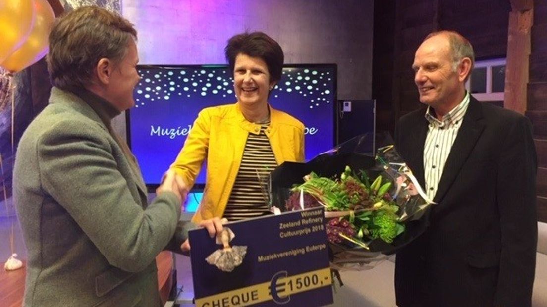 Euterpe Heinkenszand dolgelukkig met cultuurprijs