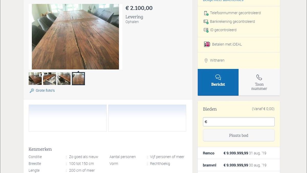 'Miljoenen' geboden op Marktplaatsspullen van Broer Rasta uit Witharen