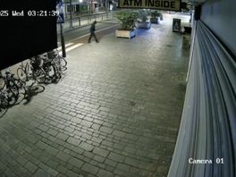 De explosie is te zien op camerabeelden.