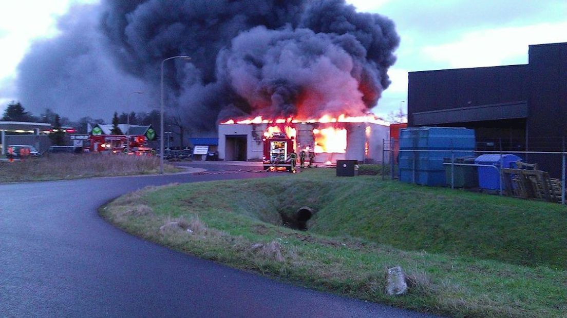 Grote brand Almelo