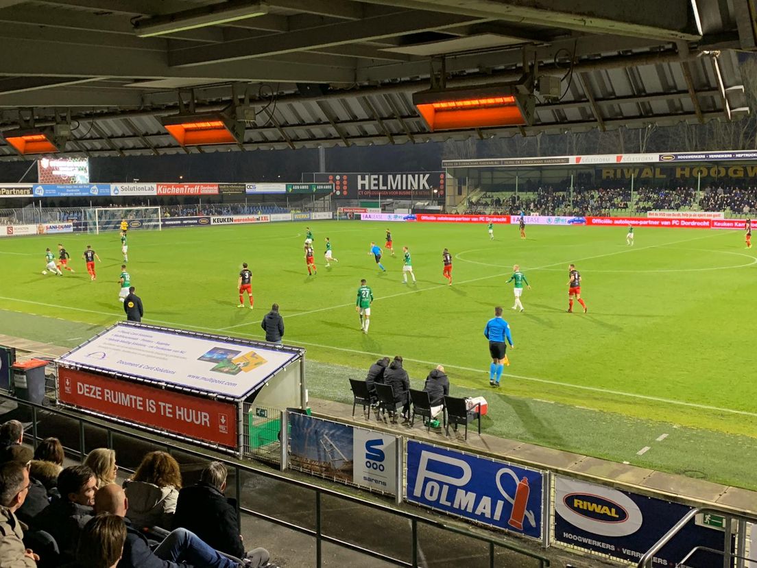 FC Dordrecht-Excelsior in het seizoen 2019/2020