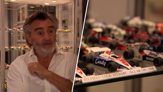 Acteur verzamelde 1200 Formule 1-wagens: 'Ik was gelijk verkocht'