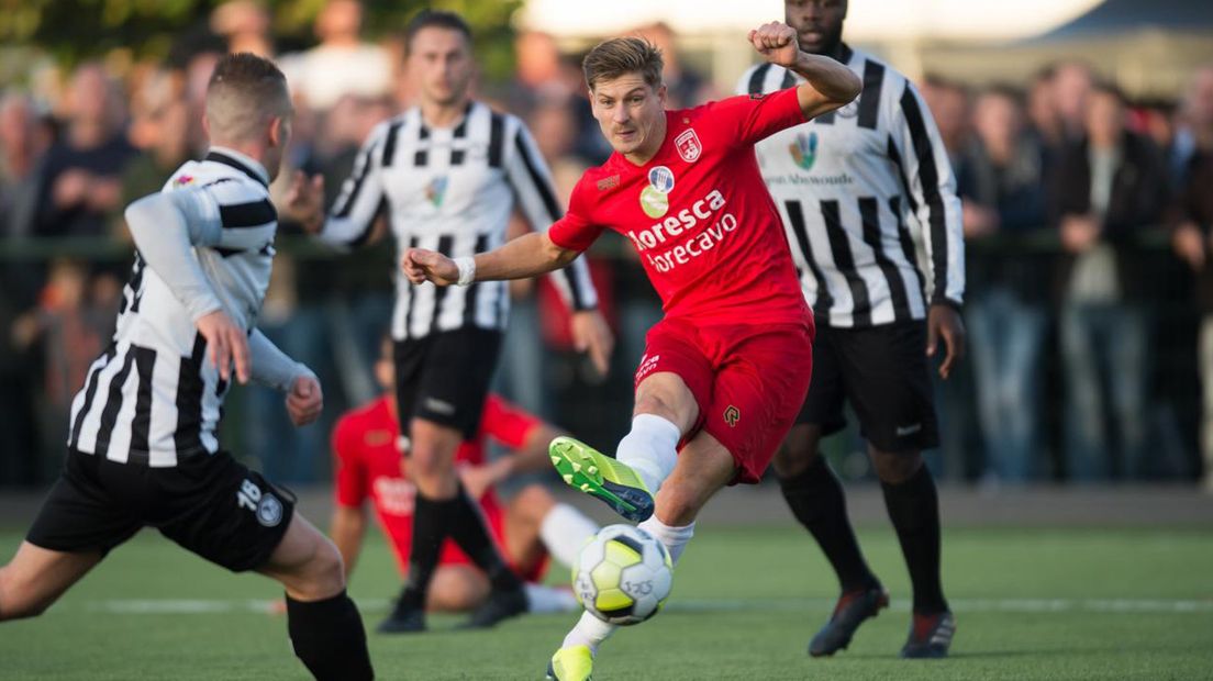 SJC - Noordwijk, eerder in het seizoen.