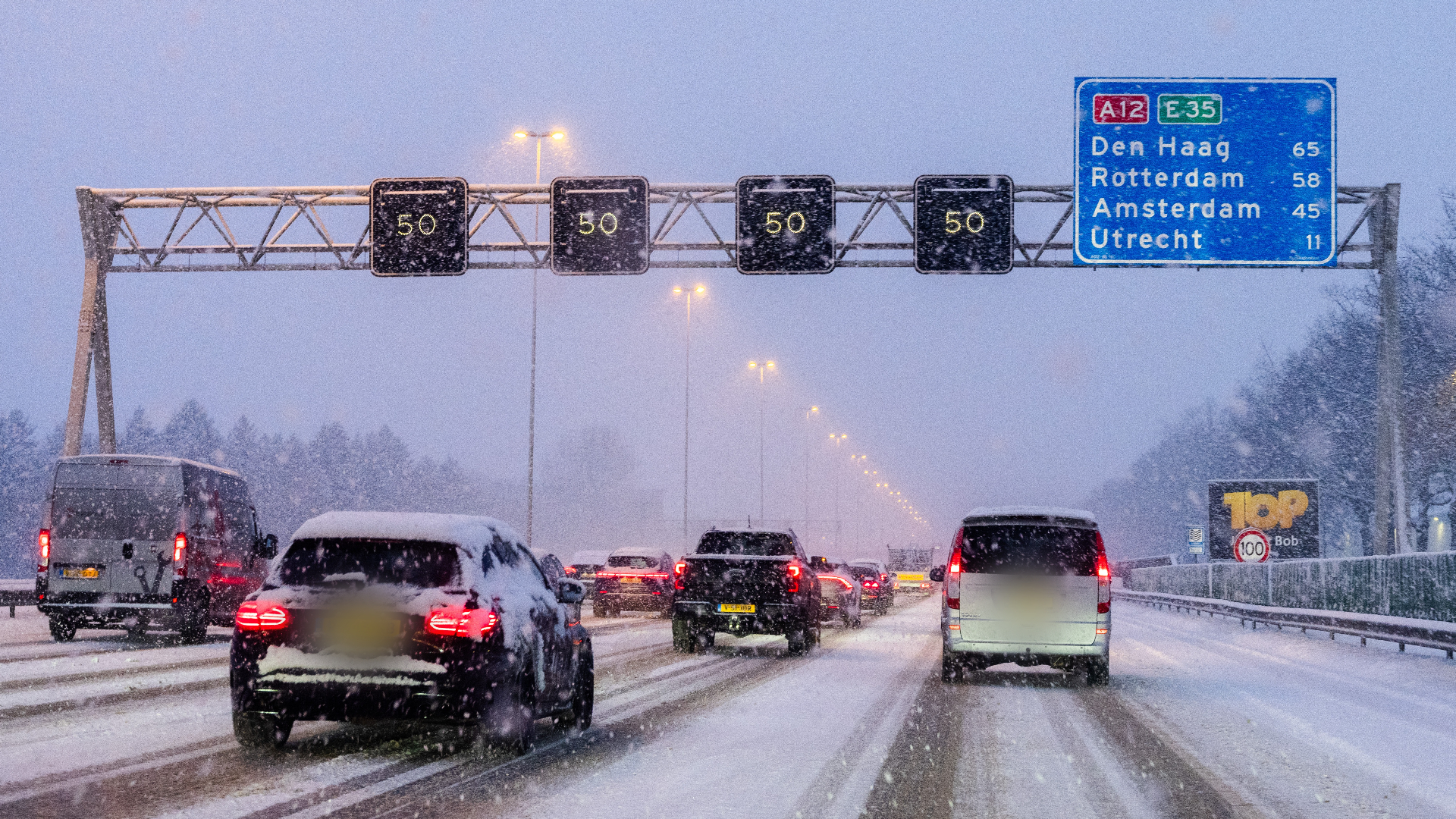 Rijkswaterstaat verwacht een zeer drukke avondspits