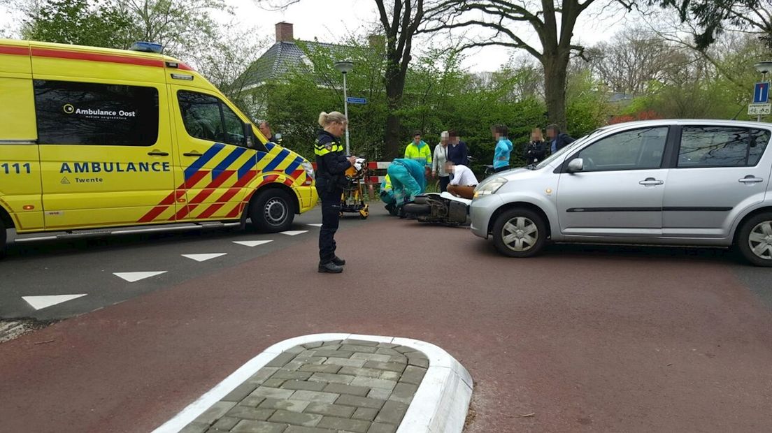 Gewonde bij ongeluk in Enschede