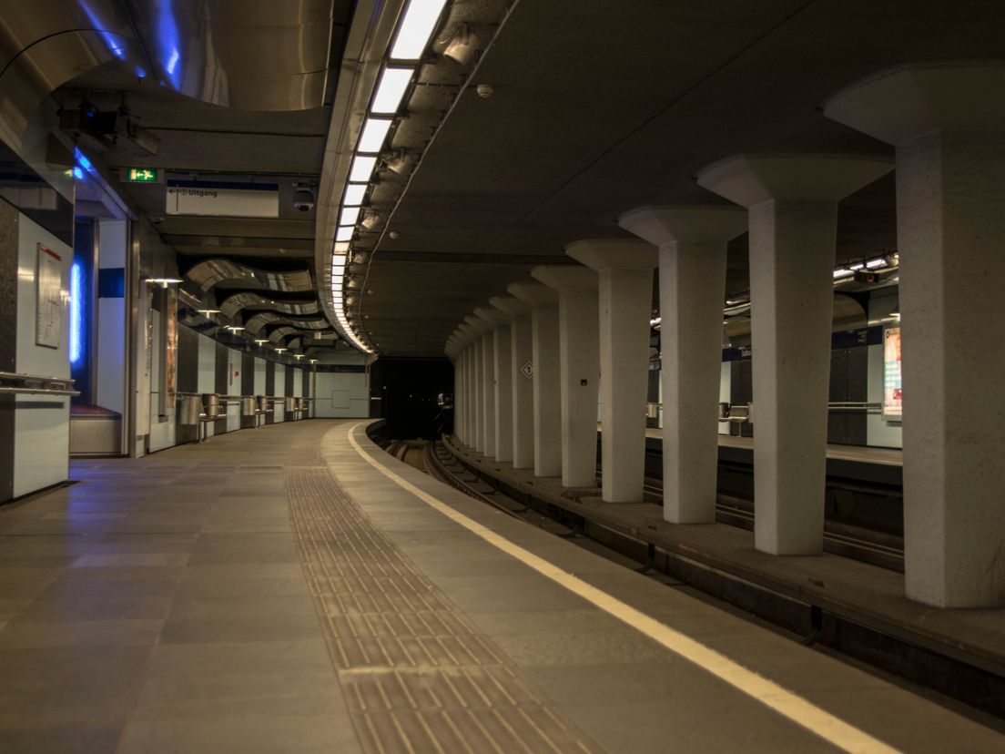 Metroperron  - Foto : Leanne Gerritsen