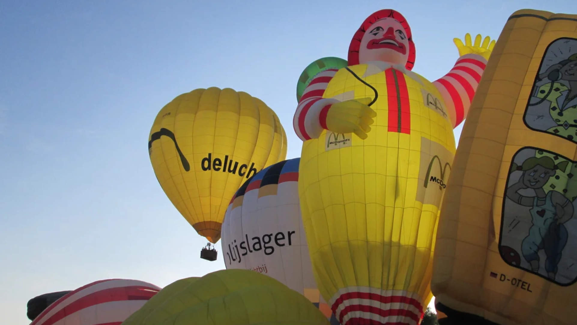 Luchtballonnen by de Ballonfeesten