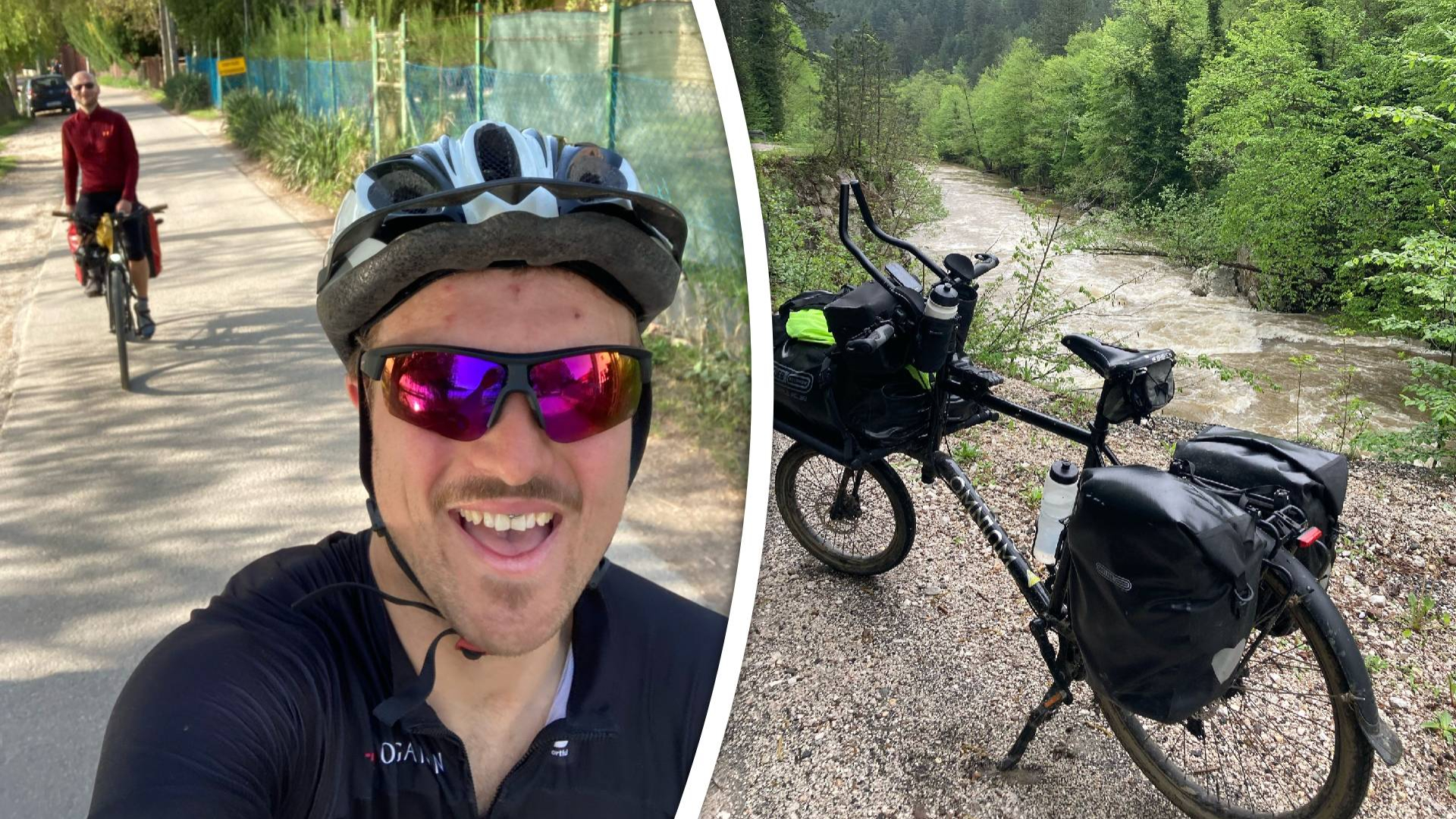 Stan reist per fiets van Rotterdam naar India.