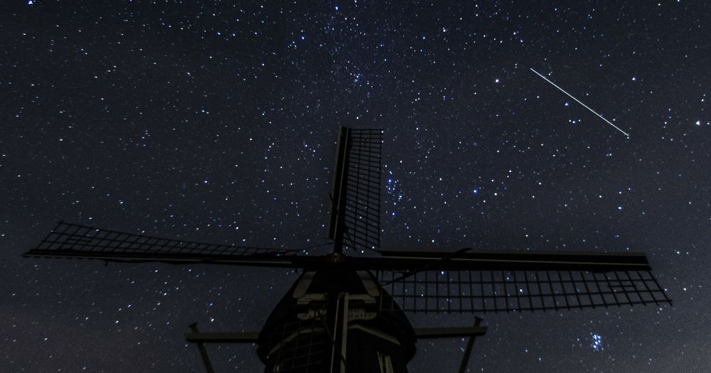 Meteorenregen: veel vallende sterren komende nachten - RTV Drenthe