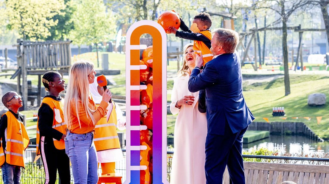 Koning Willem-Alexander en Koningin Máxima openen de Koningsspelen
