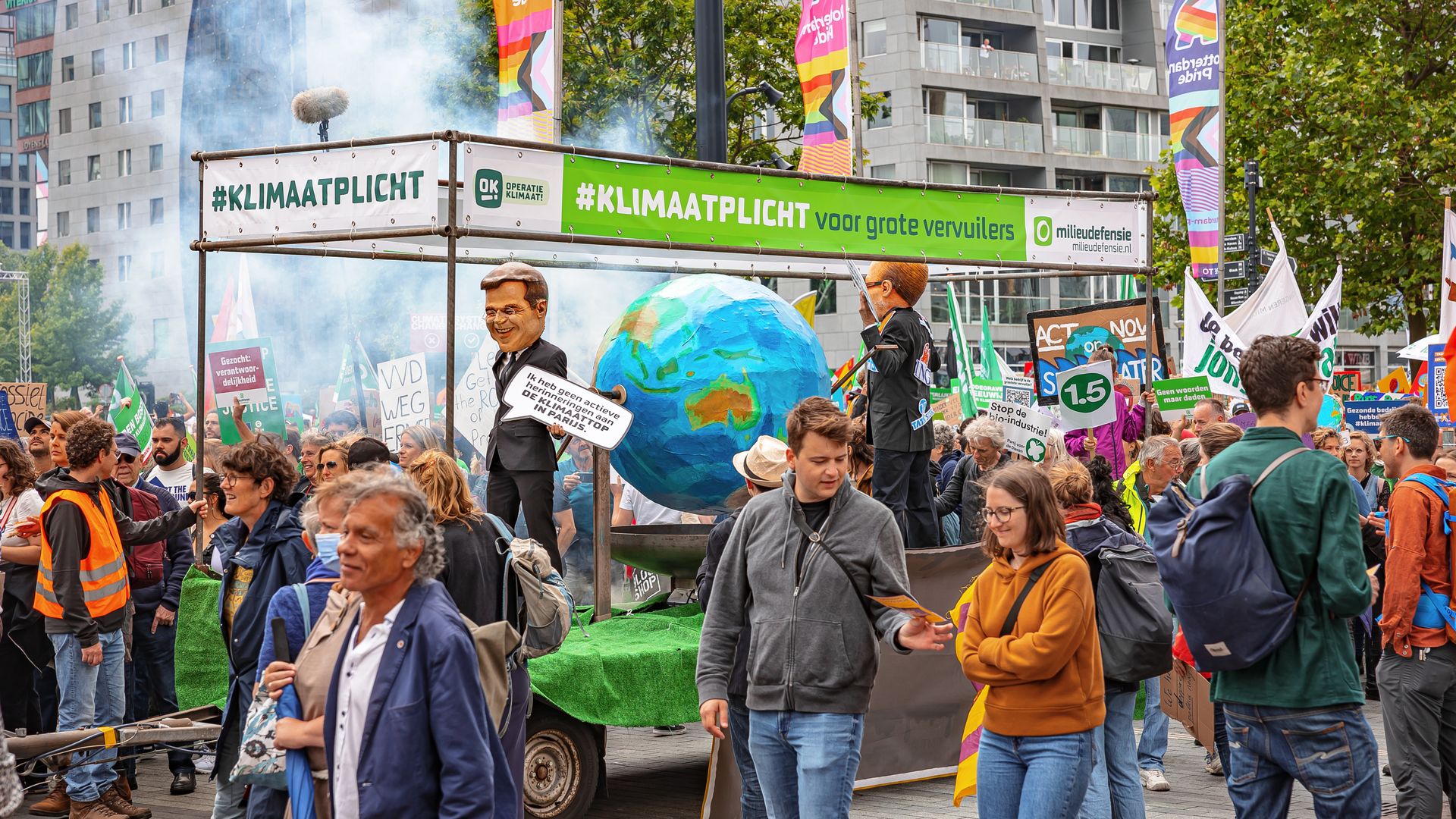 Rotterdam heeft ambitieuze klimaatplannen, maar de oppositie vindt het allemaal niet snel genoeg gaan