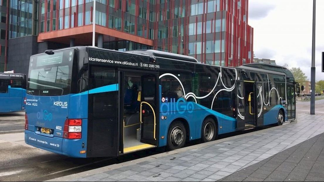 Keolis bus in Flevoland