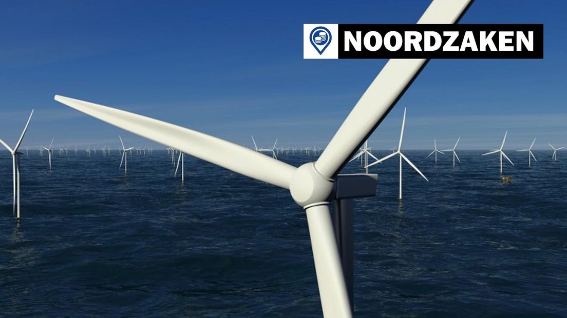 Het gaat om windmolens op zee