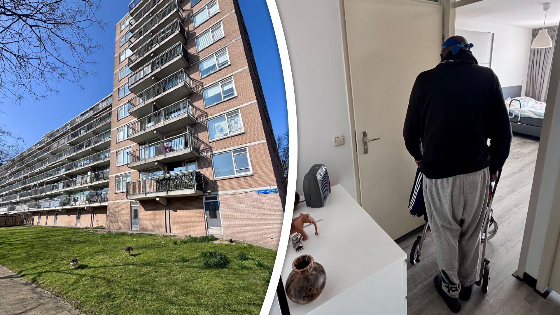 In de Weberflat hebben bewoners het al maanden koud.