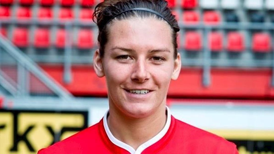 Larissa Wigger maakte een van de doelpunten