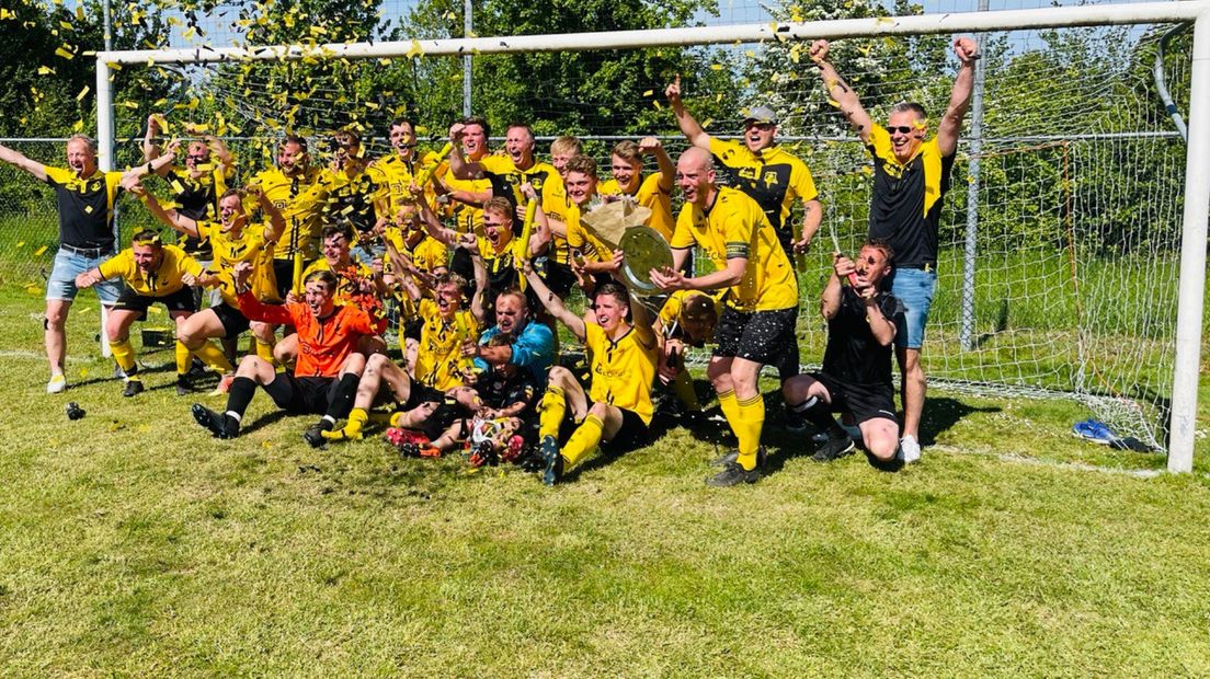 Het kampioenschap is binnen voor VV Veelerveen